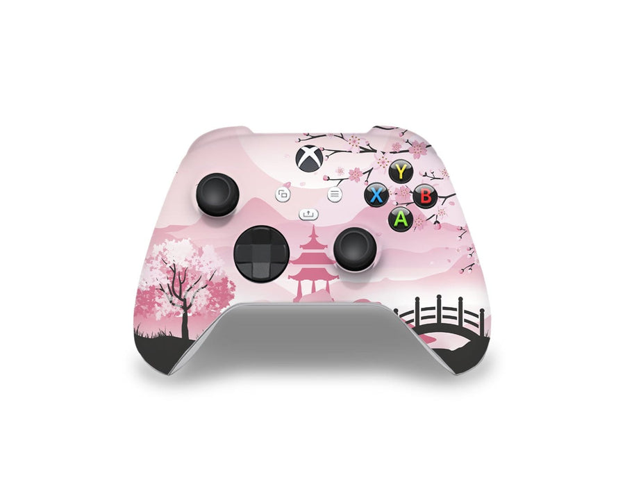 Sticky Bunny Shop Xbox Series Controller Pink Sakura Xbox Series Controller Skin