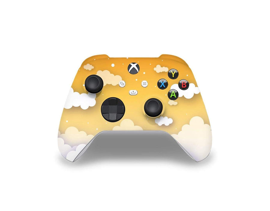 Sticky Bunny Shop Xbox Series Controller Yellow Clouds In The Sky Xbox Series Controller Skin