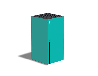 Sticky Bunny Shop Xbox Series X Teal Classic Solid Color Xbox Series X Skin | Choose Your Color